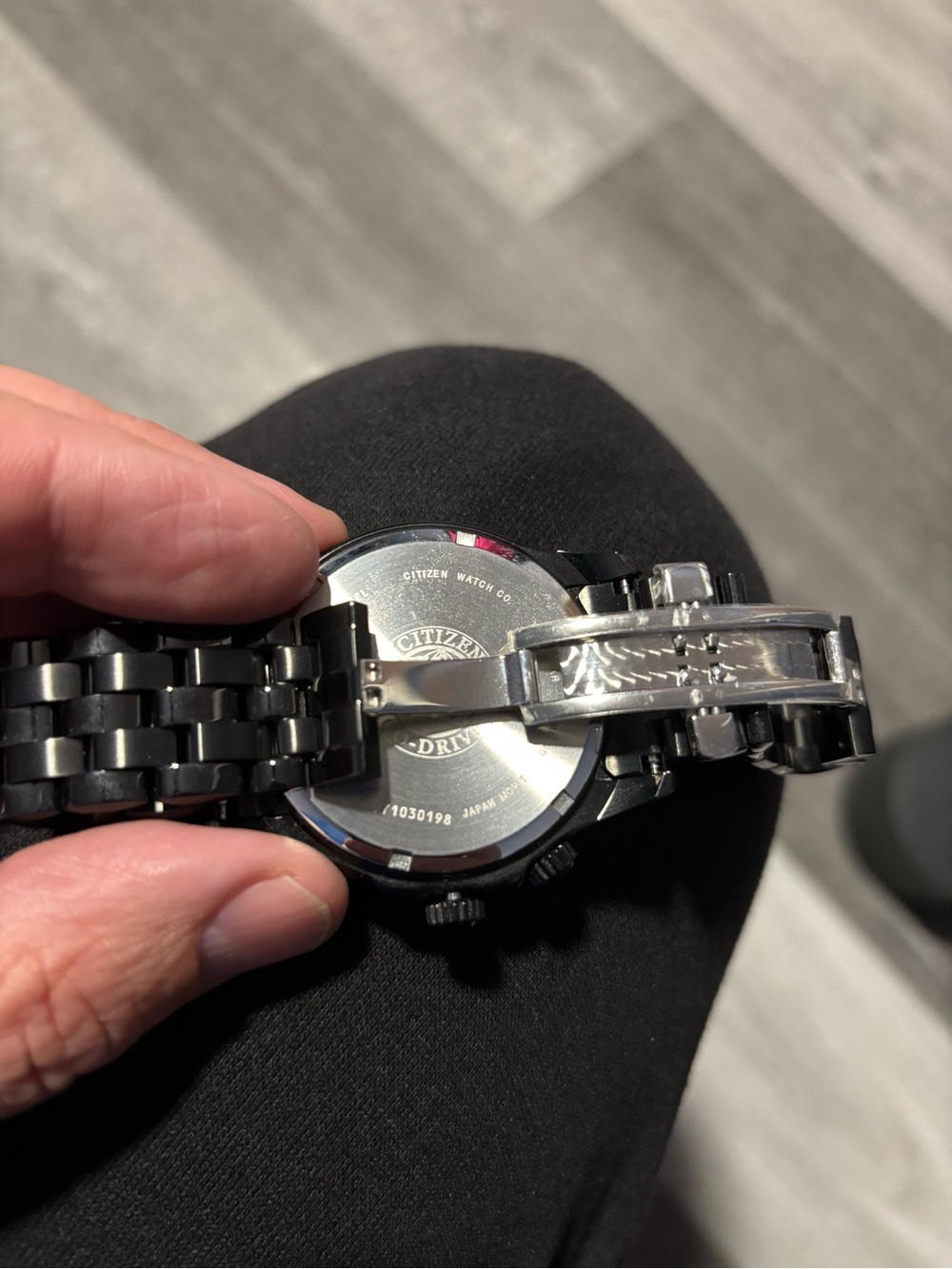 Citizen Black Multi-Function Eco-Drive Watch - Picture 6 of 6